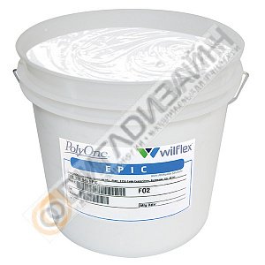Краска белая пластизолевая Epic Polywhite LC, низкотемпературная, фото 1