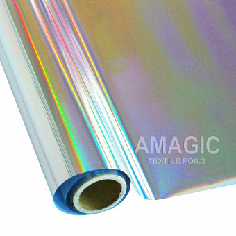 Фольга Amagic TSX S0ZP02, серебро радуга, 120 м