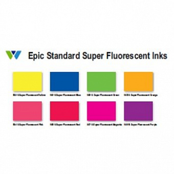 Краски пластизолевые флуоресцентные Epic Super Fluo