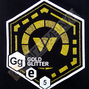 Краска глиттерное золото EPIC Gold Glitter, фото 1