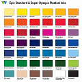 Краски пластизолевые цветные Epic Standard Colors